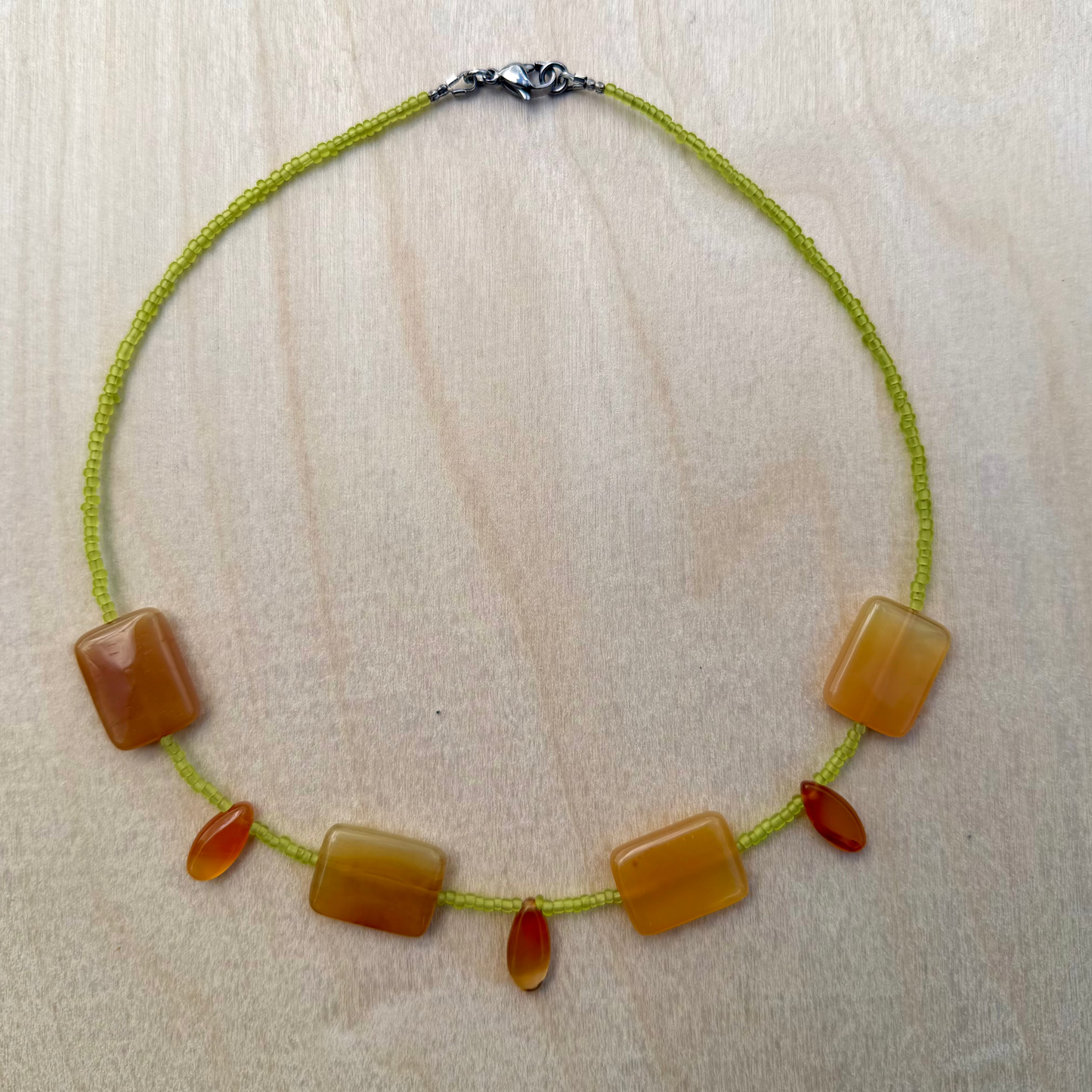 Agate necklace